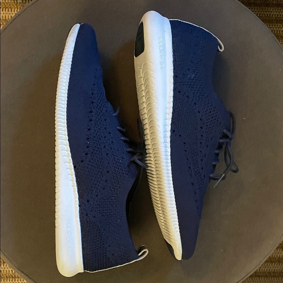Cole Haan 2.Zerogrand Stitchlite Oxford Women's 10.5B Sneakers Marine Knit - Picture 6 of 7
